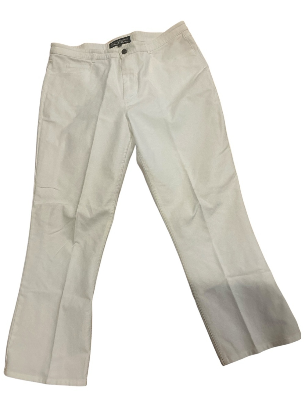 Windridge Carol Nash Classic White Boot Cut Pants by
